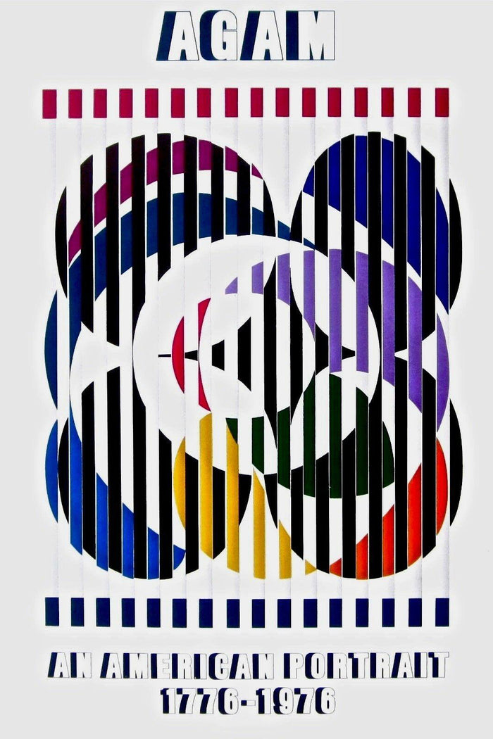 Yaacov Agam,An American Portrait, 1976