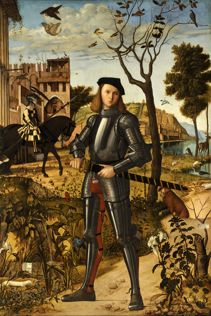 Young Knight in a Landscape