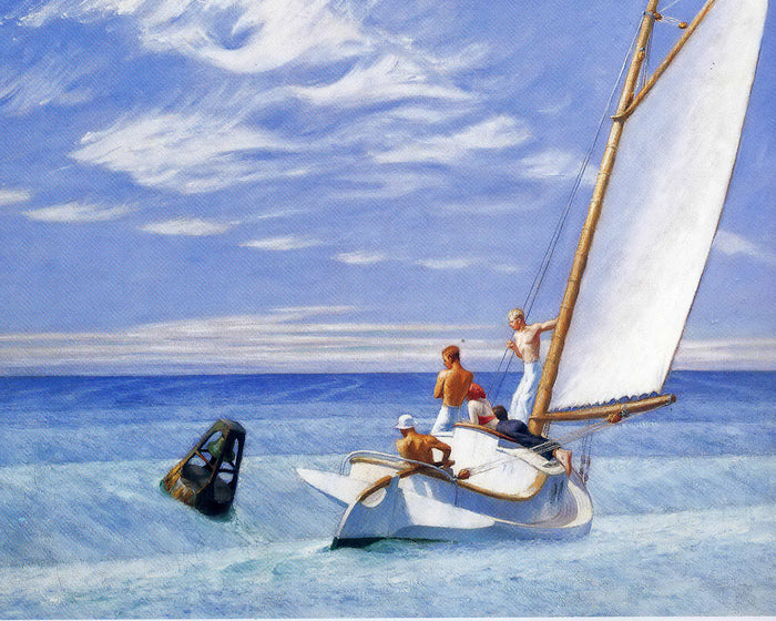Ground Swell by Edward Hopper