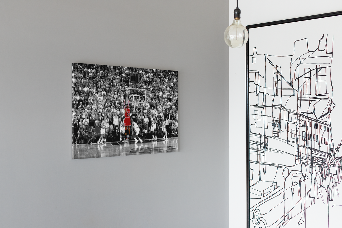 Michael Jordan last shot