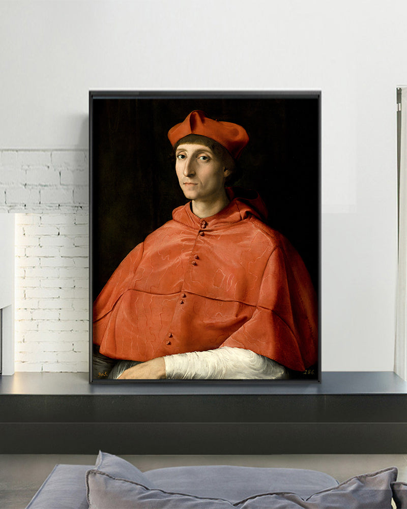 portrait of a cardinal by Raphael