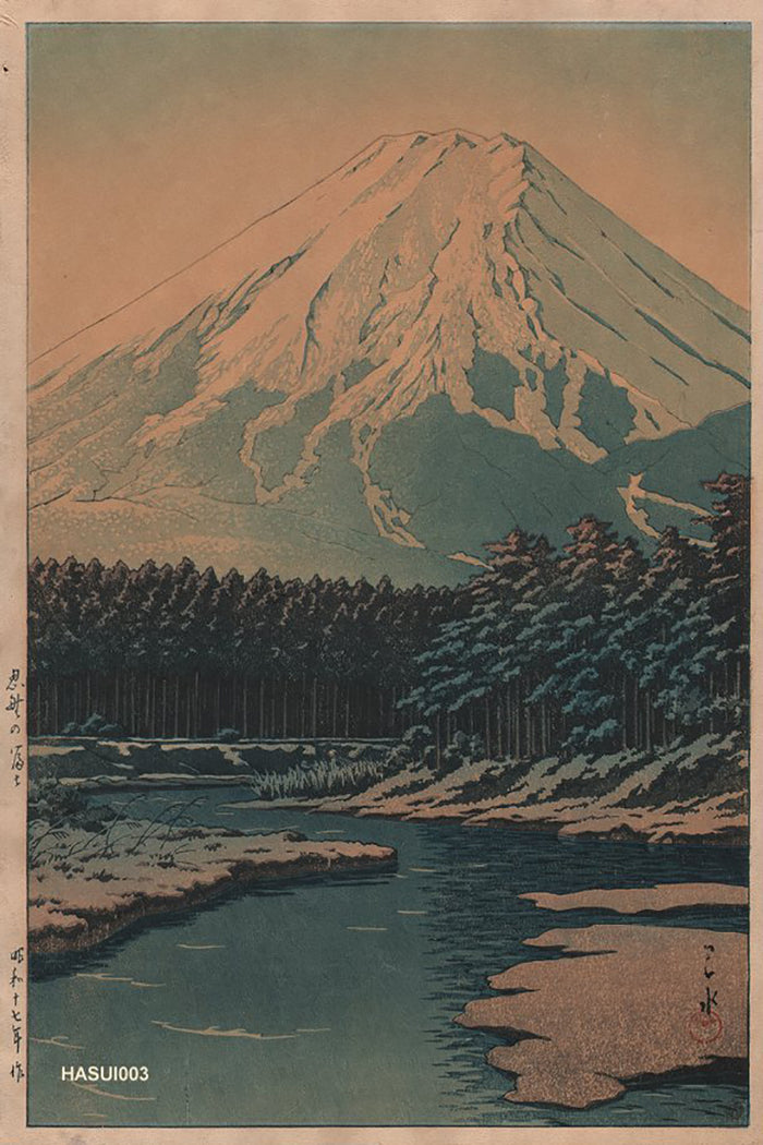 Kawase Hasui 01 (143)_cr by Kawase Hasui