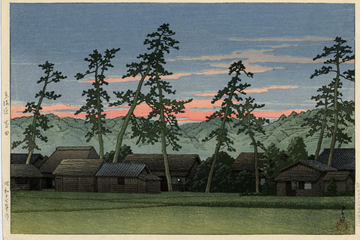 Kawase Hasui 01 (227)_cr by Kawase Hasui