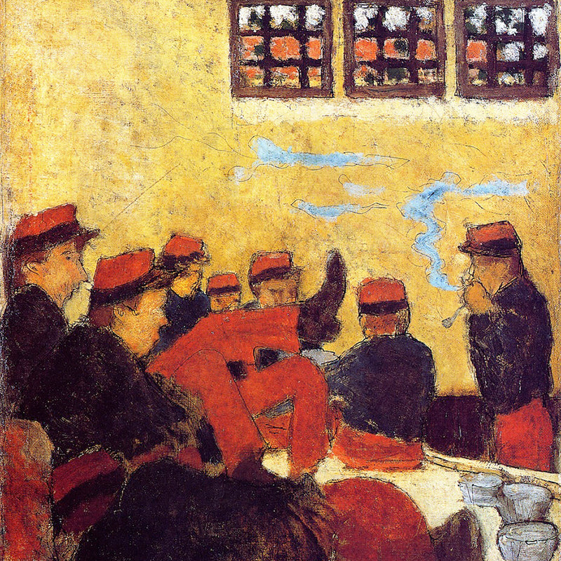 theredlist  by Pierre Bonnard