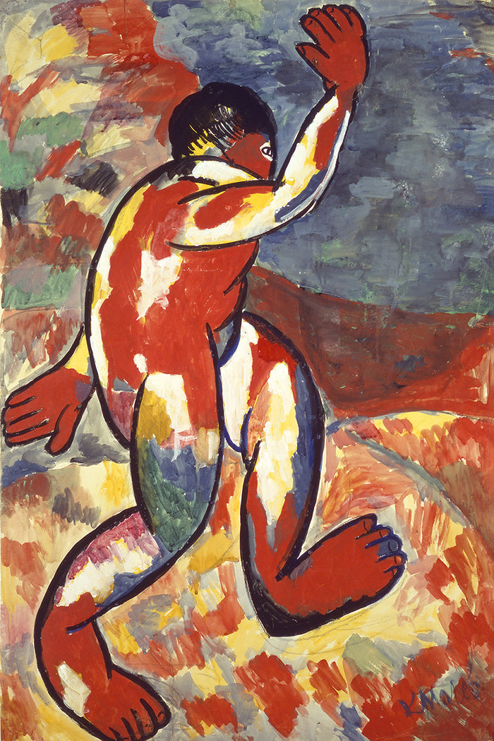 Bather by Kazimir Severinovich Malevich