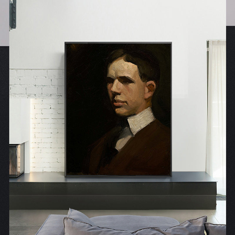 Self Portrait. by Edward Hopper