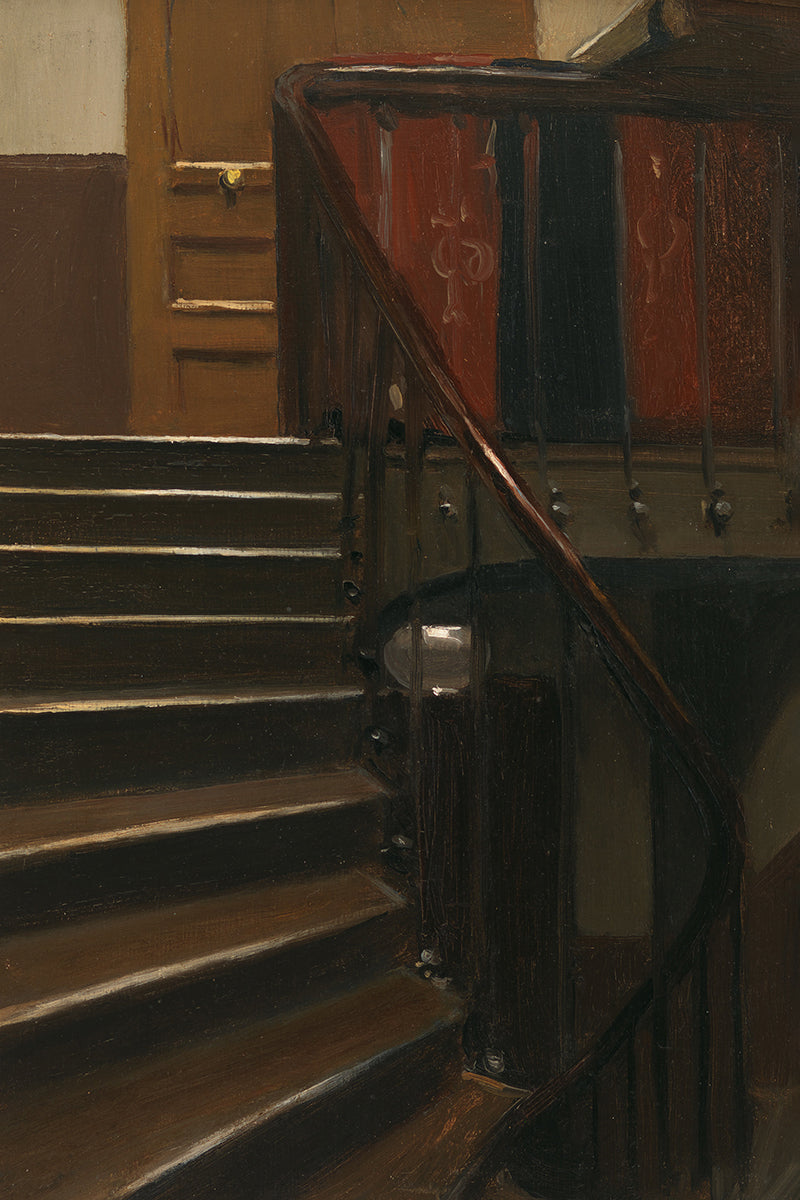 Stairway  by Edward Hopper
