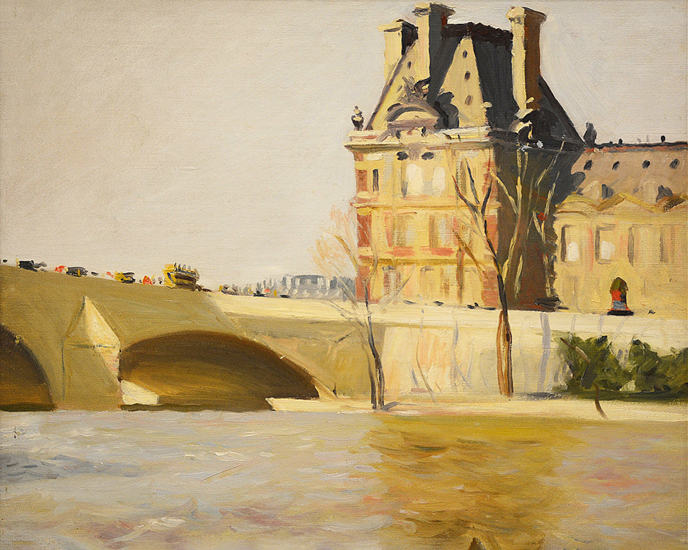 Le Pont Royal by Edward Hopper