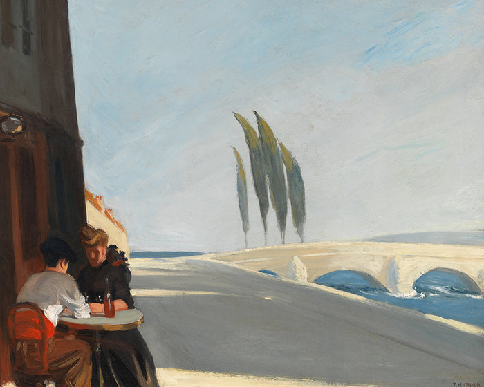 The Wine Shop by Edward Hopper