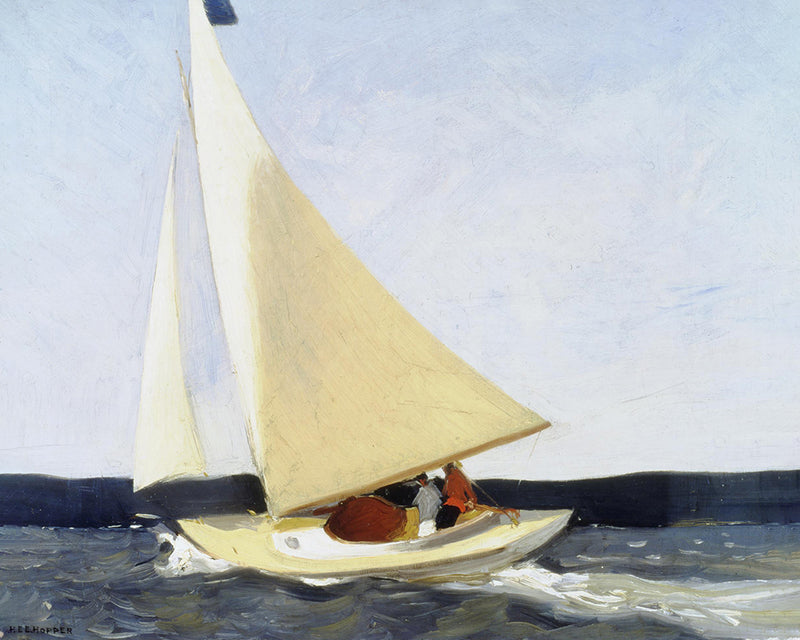 Sailing by Edward Hopper