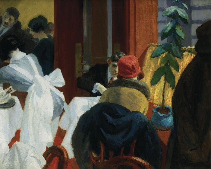 New York Restaurant by Edward Hopper