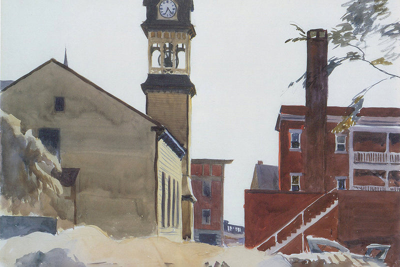 Bell Tower by Edward Hopper