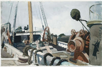Deck of a Beam Trawler by Edward Hopper