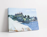 Small Town on Cove by Edward Hopper