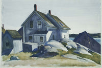 House at the Fort by Edward Hopper