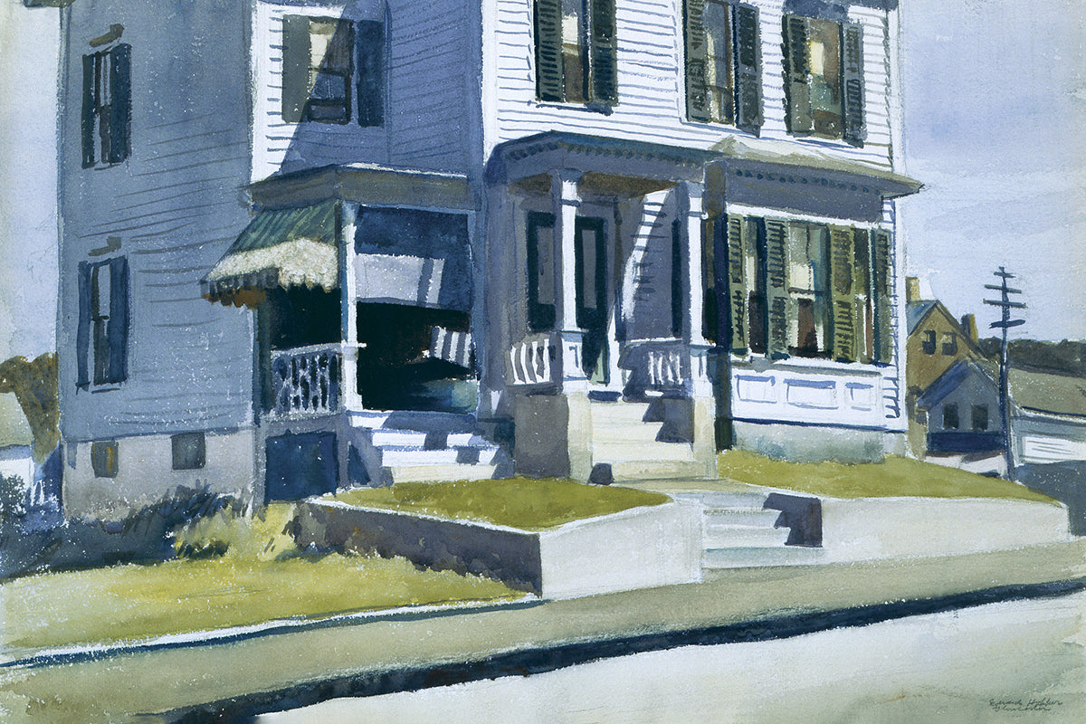 House on Middle Street by Edward Hopper