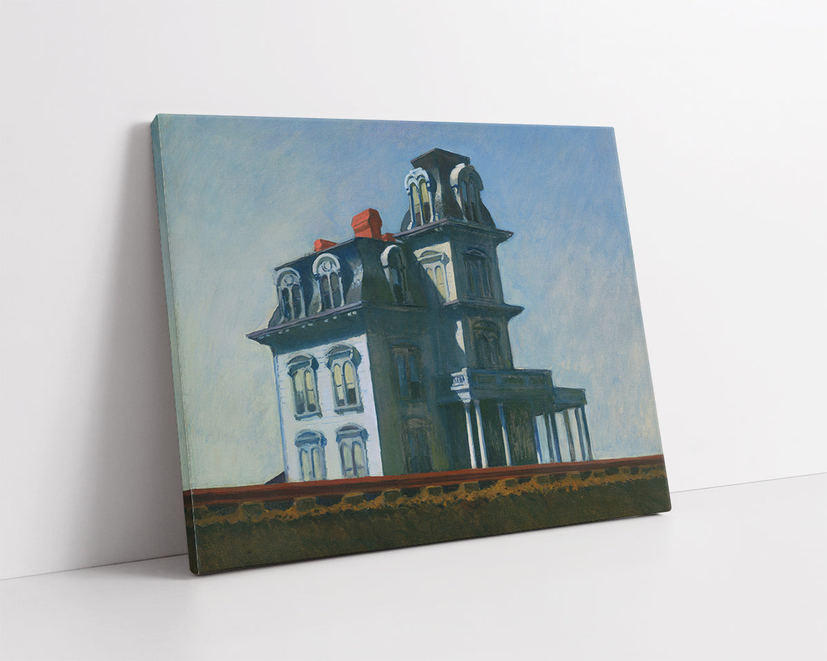 House by The Railroad by Edward Hopper
