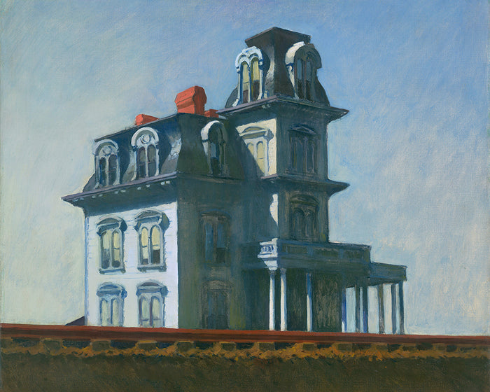 House by The Railroad by Edward Hopper