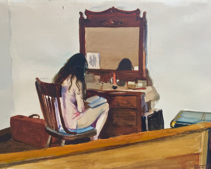 Interior by Edward Hopper