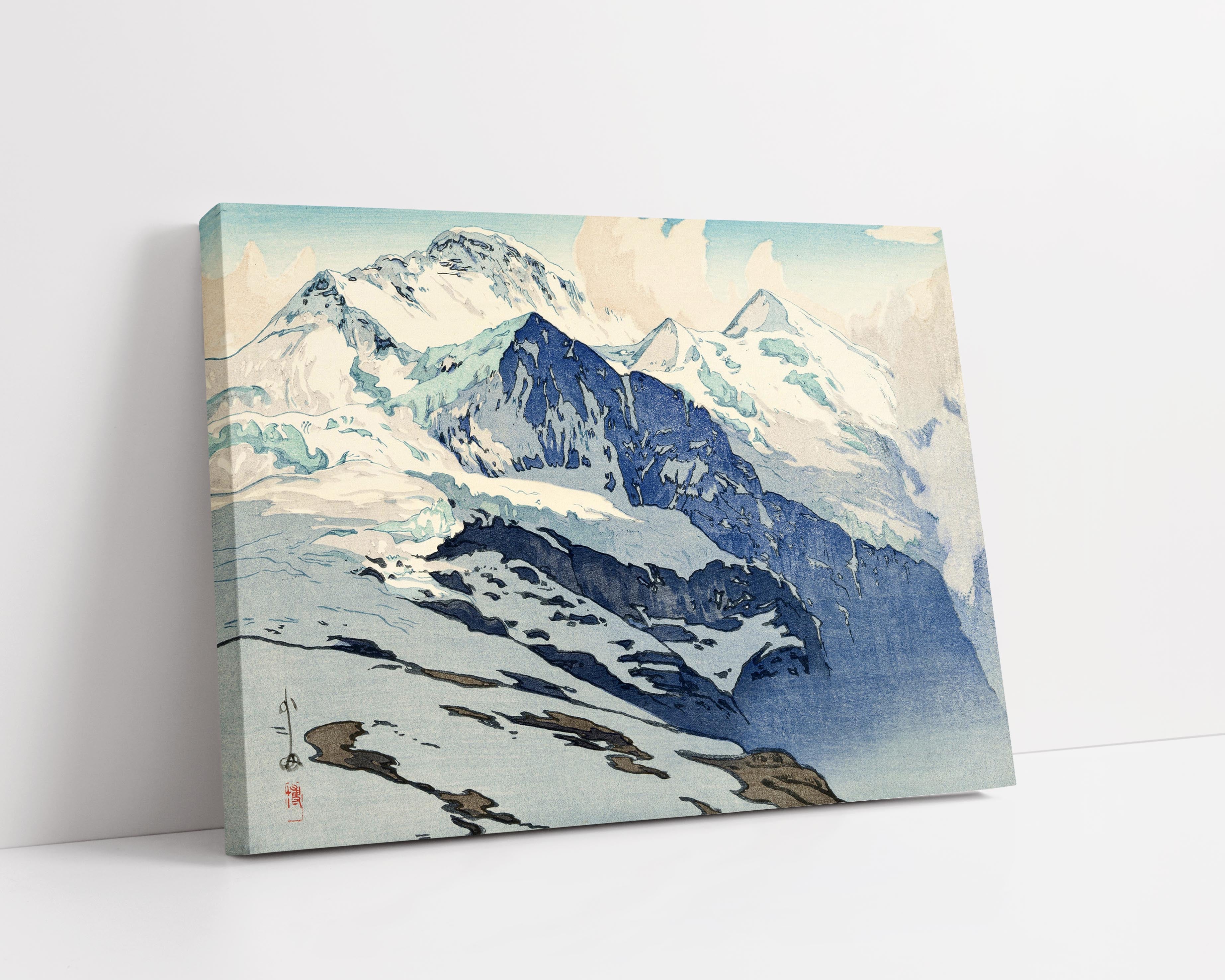 原画 チーター #134 Jungfrau by Hiroshi Yoshida – ArtsCart.com