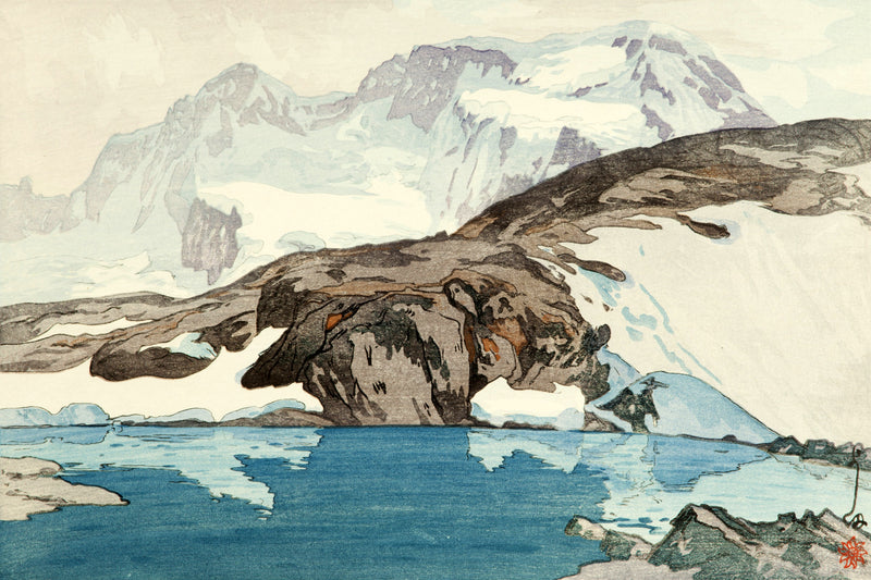 Breithorn by Hiroshi Yoshida