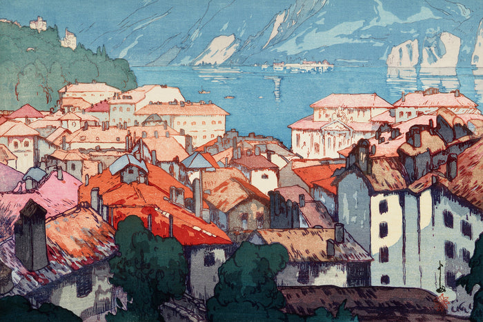 Lugano by Hiroshi Yoshida