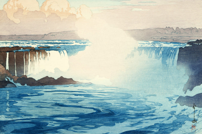 Niagara Falls by Hiroshi Yoshida