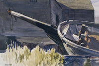Schooner's Bowspirit by Edward Hopper