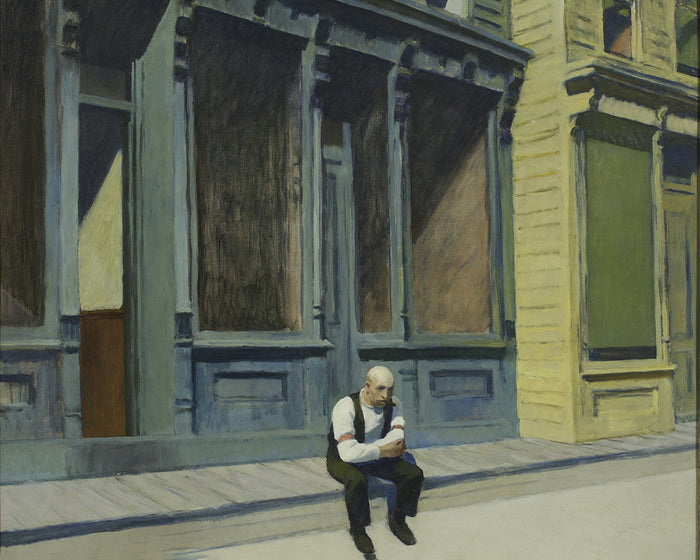 Sunday by Edward Hopper