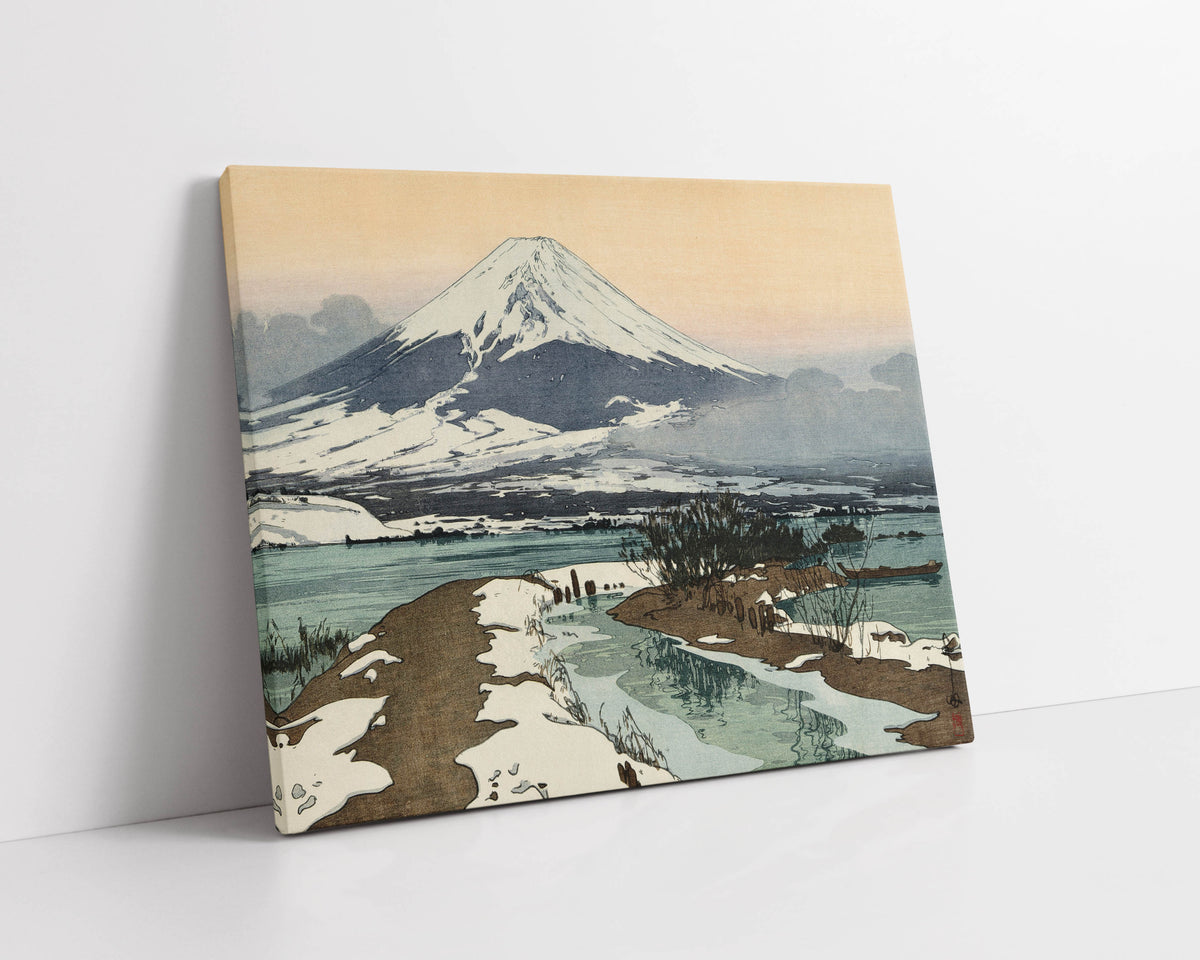 Fuji From Kawaguchi Lake by Hiroshi Yoshida