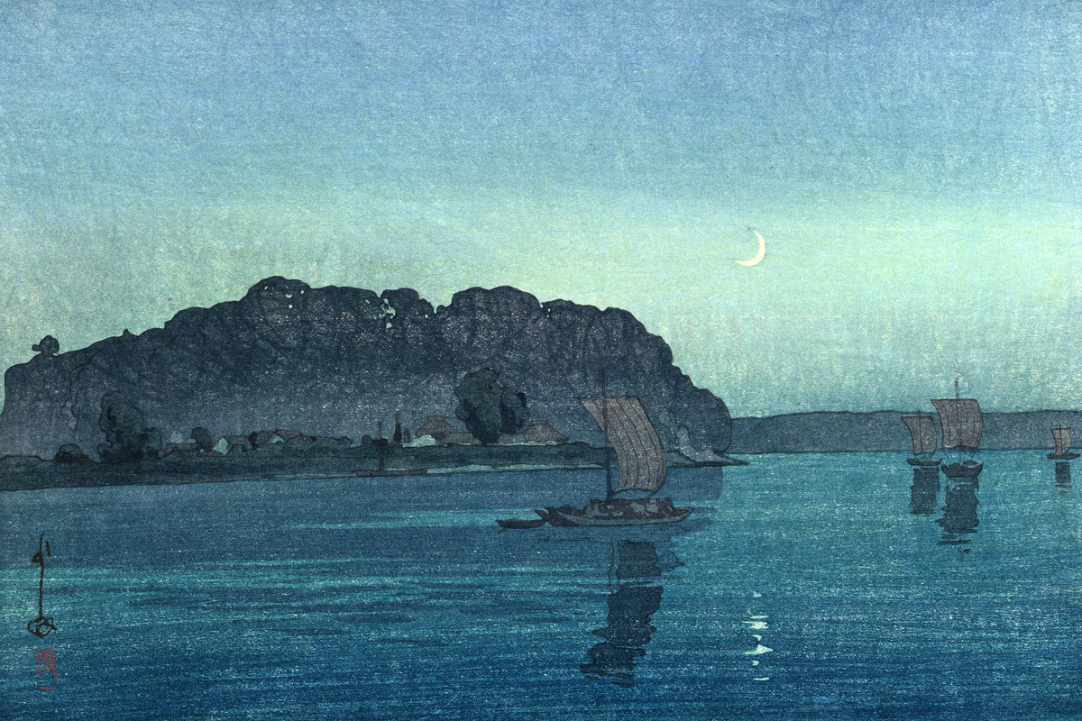 Tone River by Hiroshi Yoshida