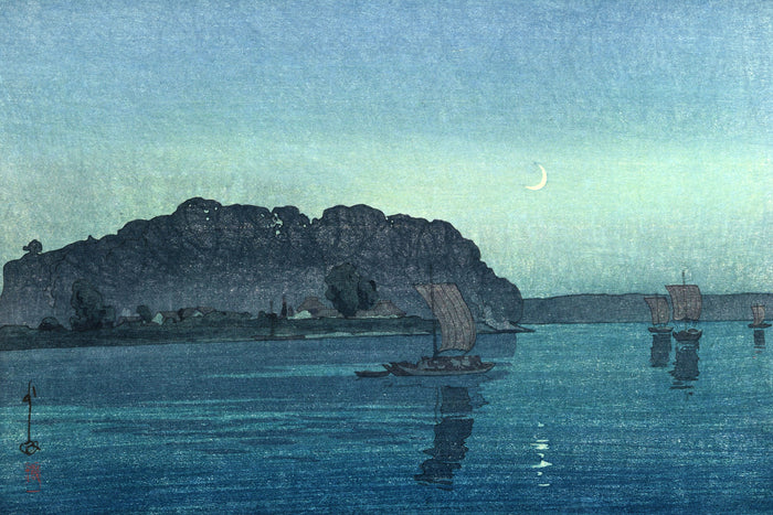 Tone River by Hiroshi Yoshida