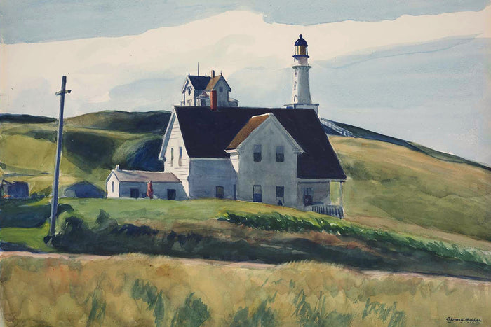 Hill and Houses by Edward Hopper