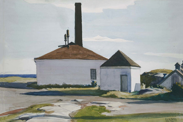 House of the Fog Horn by Edward Hopper