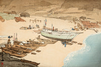 BeachInAwaProvince by Hiroshi Yoshida