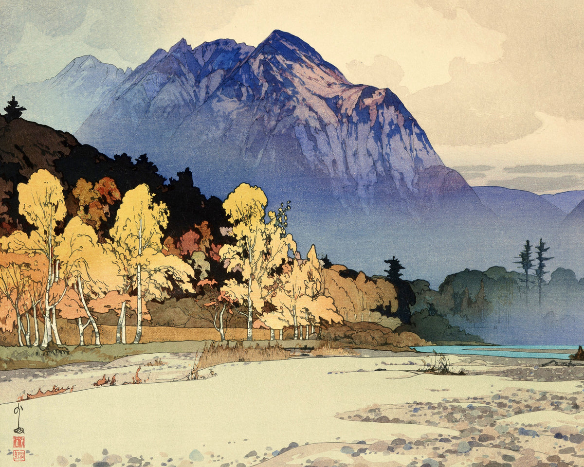 Hodakayama After Rain by Hiroshi Yoshida