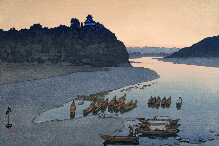 KisoRiver by Hiroshi Yoshida