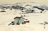 Winter In Taguchi by Hiroshi Yoshida