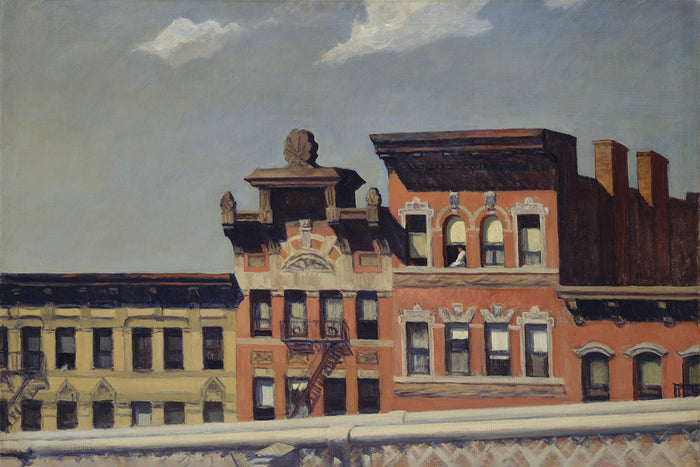 From Williamsburgh bridge by Edward Hopper