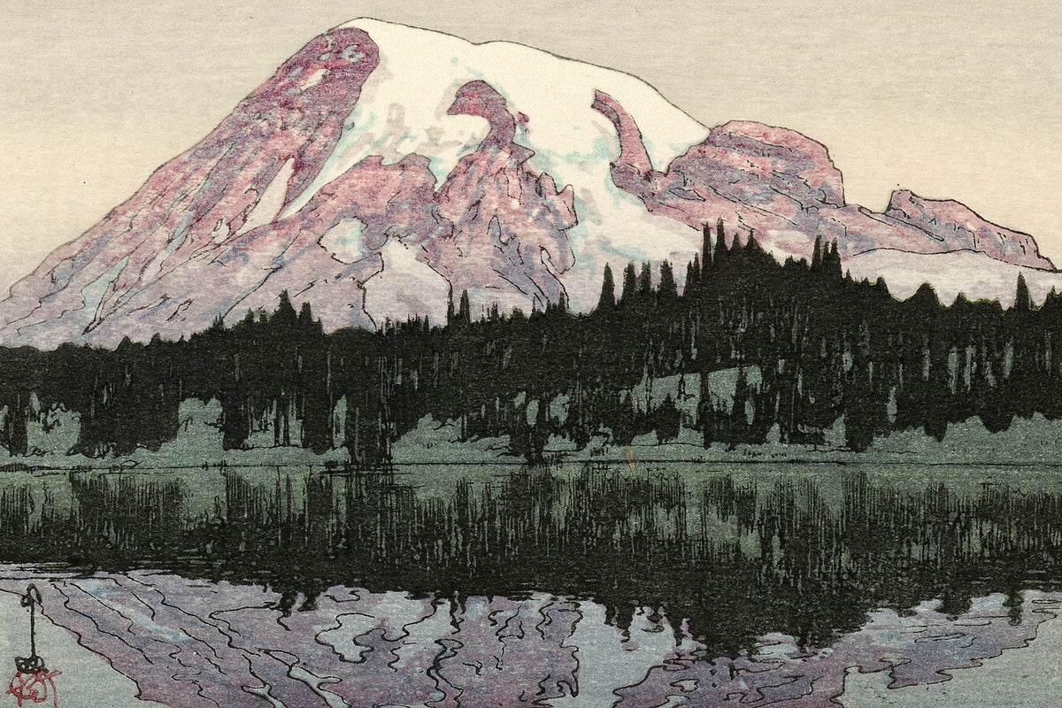 Reflection Lakes.jpg by Hiroshi Yoshida