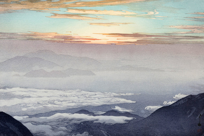 Sea Of Clouds At Mount Hôôby Hiroshi Yoshida