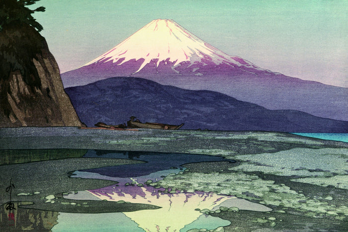 Fujiyama From Okitsu by Hiroshi Yoshida