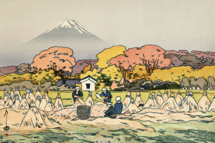 Autumn by Hiroshi Yoshida