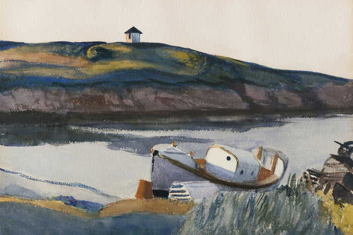 Coast Guard Cove by Edward Hopper