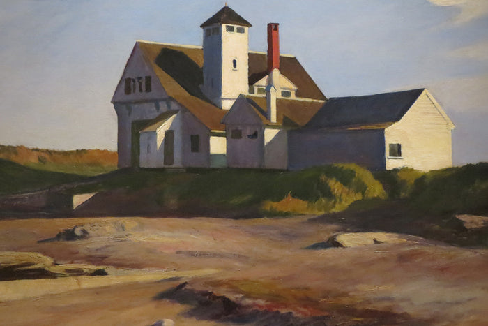 Coast Guard Station by Edward Hopper