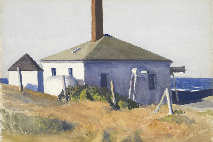 House of the Fog Horn by Edward Hopper