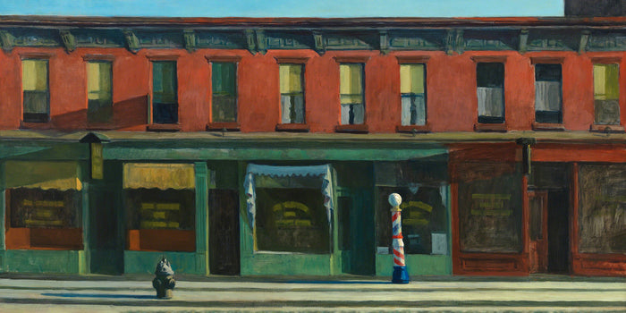 Early Sunday Morning  by Edward Hopper