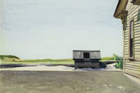 Truro Station Coal Box by Edward Hopper