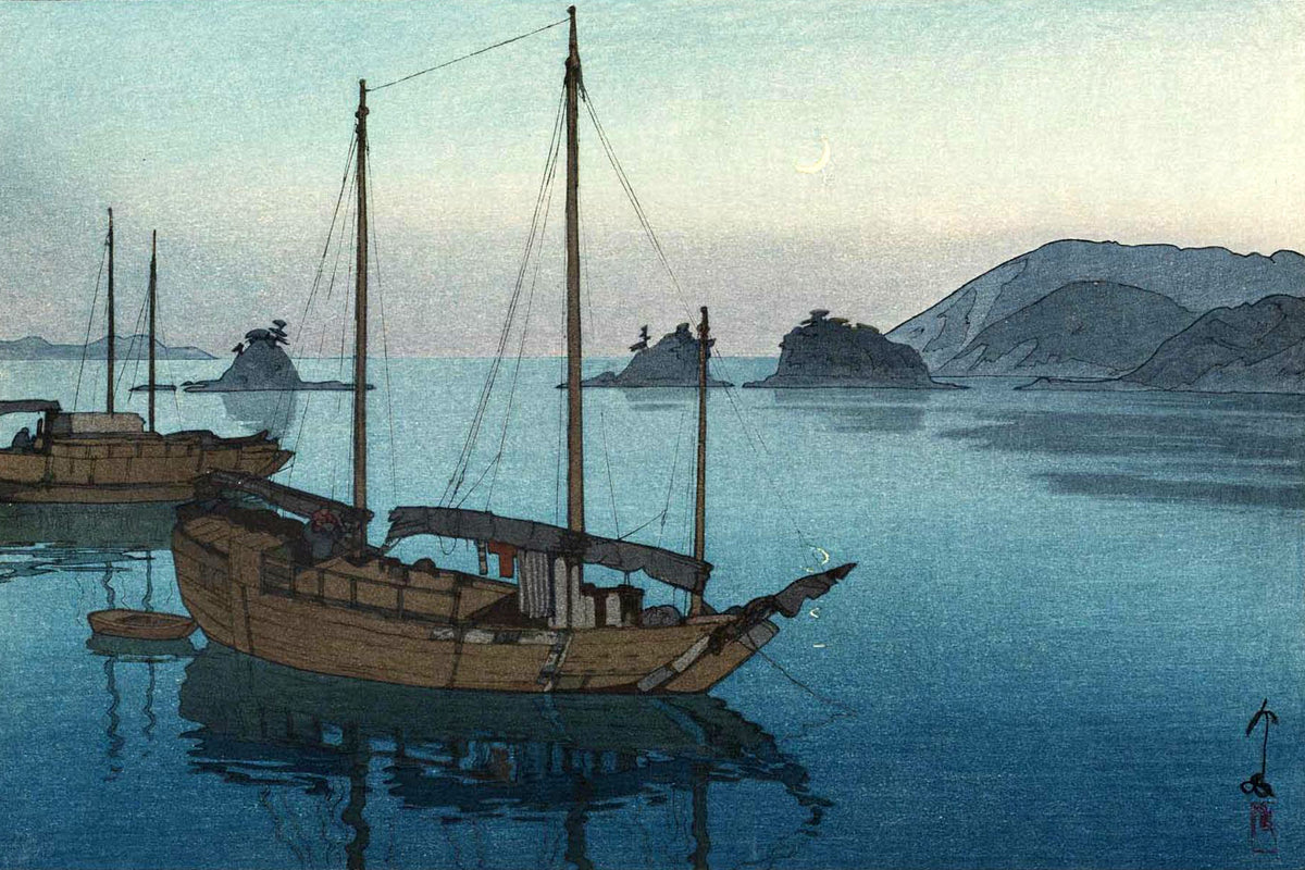 MitsugojimaIsland by Hiroshi Yoshida