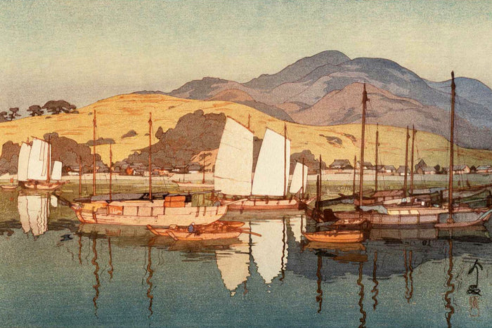 Waiting For The Tide by Hiroshi Yoshida